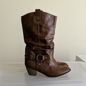 Western style boots